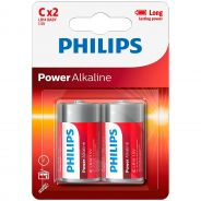 Philips LR14 C Alkaline Batteries 2 pcs
