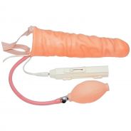 Double Lover Penis Holster with Pump and Vibrator