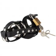 Spartacus Total Chastity Leather Chastity Device