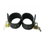 Spartacus Leather Cuffs with Lock