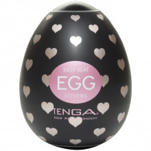 TENGA Egg Lovers Heart Handjob Masturbator for Men product held in hand 1