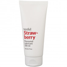 Sinful Strawberry Flavoured Lubricant 100 ml  1