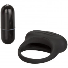 CalExotics Silicone Lovers Arouser Cock Ring With Vibrator  1