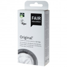 Fair Squared Original Vegan Condoms 10 Pack  1