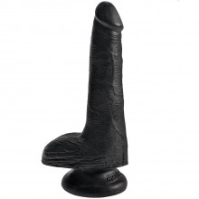 King Cock Realistic Dildo with Scrotum 15 cm