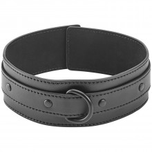Obaie Imitation Leather Collar with D-Ring