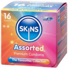 Skins Assorted Condoms 16 Pack  1