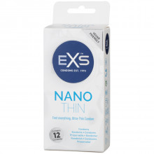 EXS Nano Thin Condoms 12 pcs  1