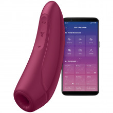 Satisfyer Curvy 1+ App-Controlled Clitoral Stimulator product with app 1