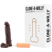 Clone-A-Willy Plus Balls DIY Homemade Dildo Clone Kit Deep Skin Tone