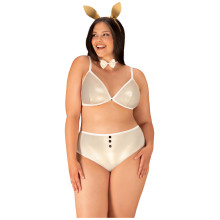 Obsessive Gold Bunny Costume Plus Size