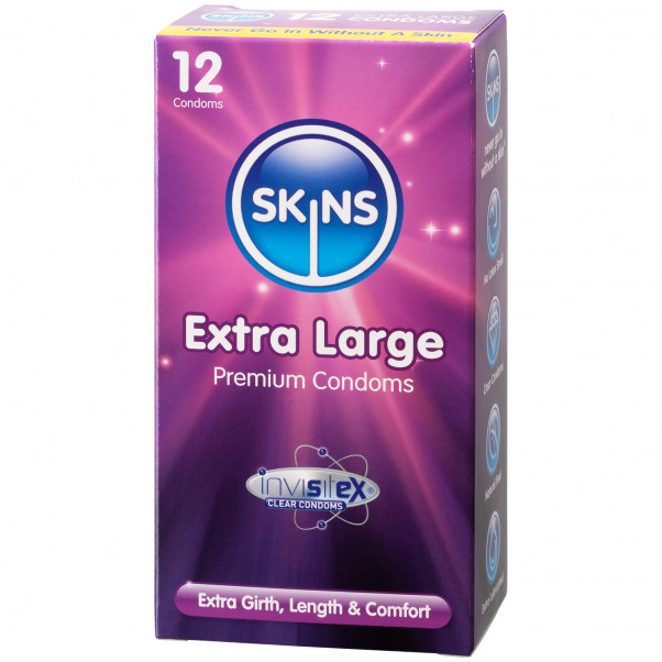 Skins Extra Large Condoms 12 pcs  1