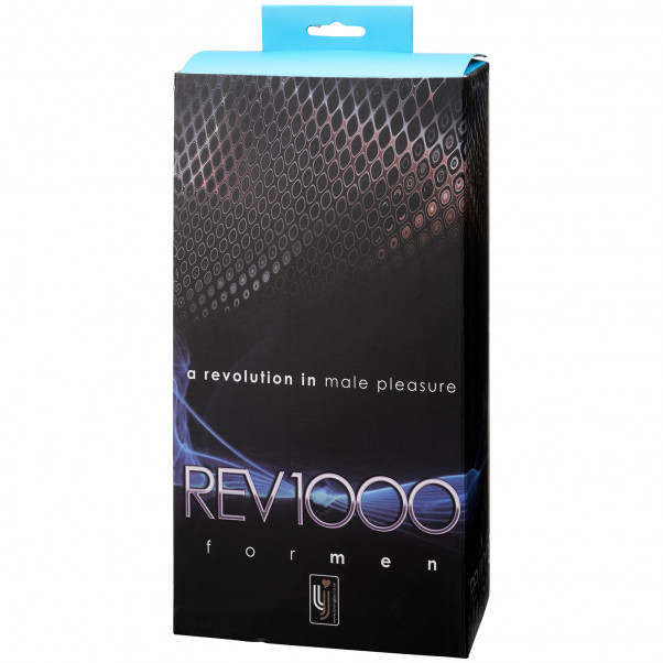 REV1000 Rotating Masturbator for Men product packaging image 90