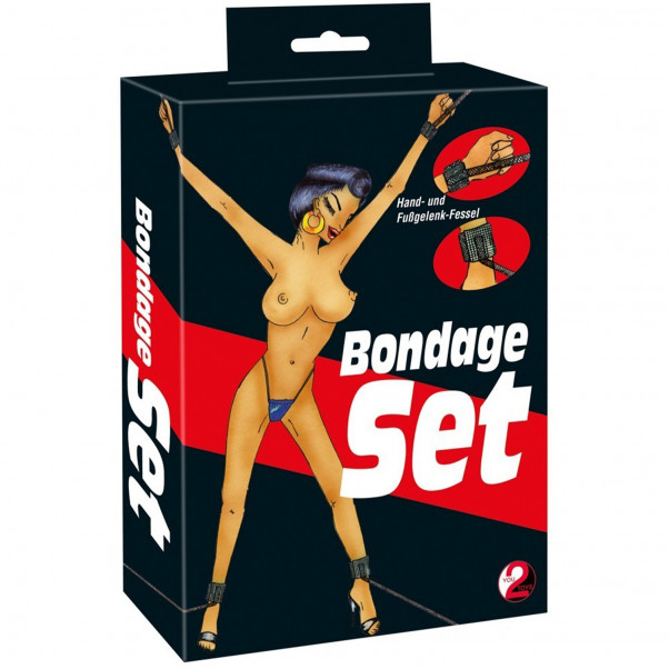 Bondage Set with Velcro Wrist Cuffs  4