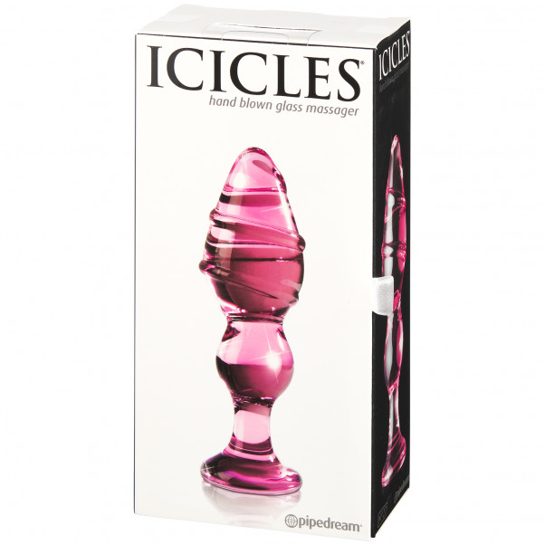 Icicles No 27 Glass Butt Plug product packaging image 90
