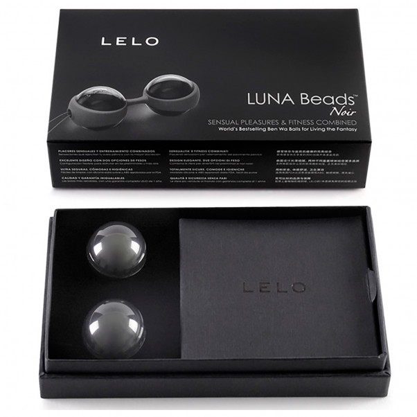 LELO Luna Black Kegel balls Mini  3