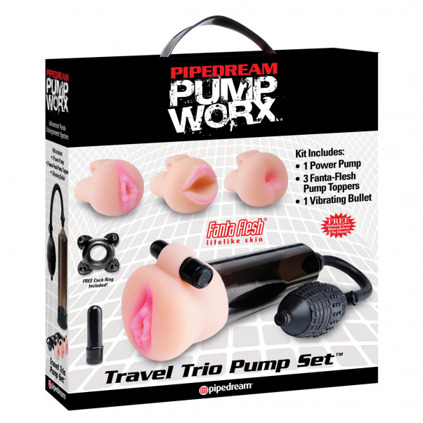 Pump Worx Masturbator Penis Pump Set