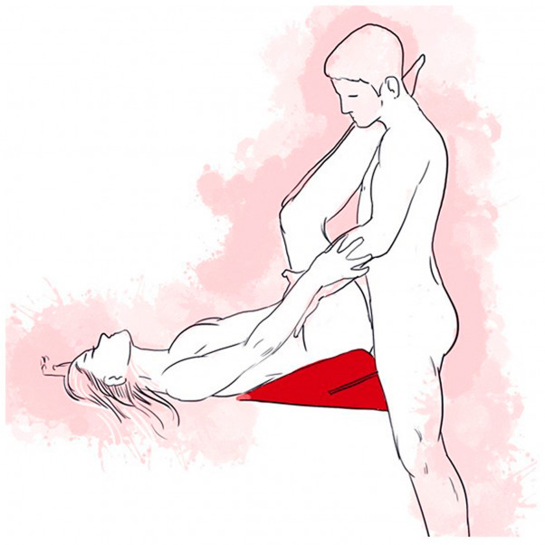Liberator Wedge Sex Pillow Red  5