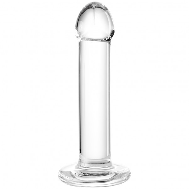 Spartacus Blown Transparent Glass Dildo product image 2