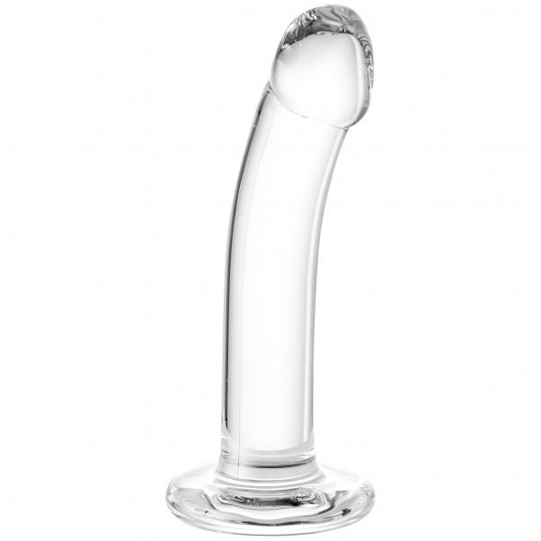 Spartacus Blown Transparent Glass Dildo product image 3