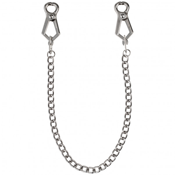Spartacus Powerful Nipple Clamps with Chain product packaging image 1