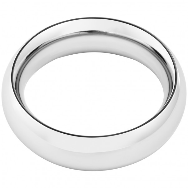 Master Series Sarge Steel Cock Ring 5 cm product held in hand 1