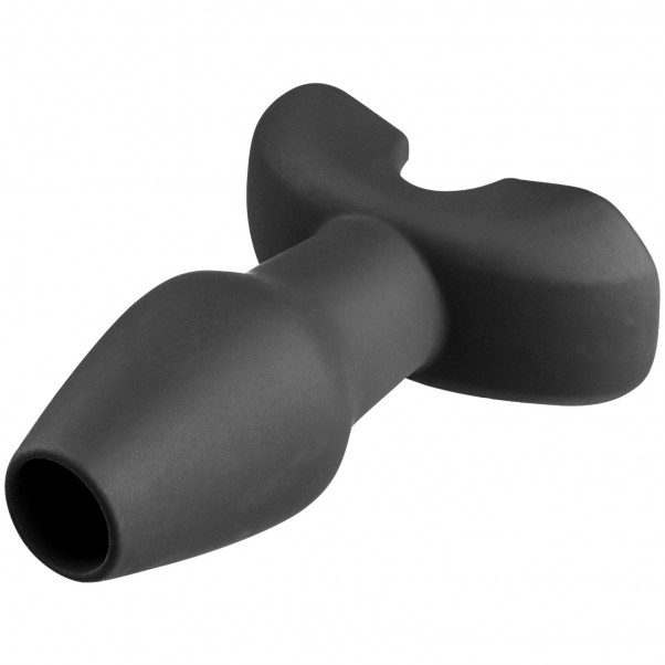 Master Series Invasion Hollow Silicone Butt Plug Small  2