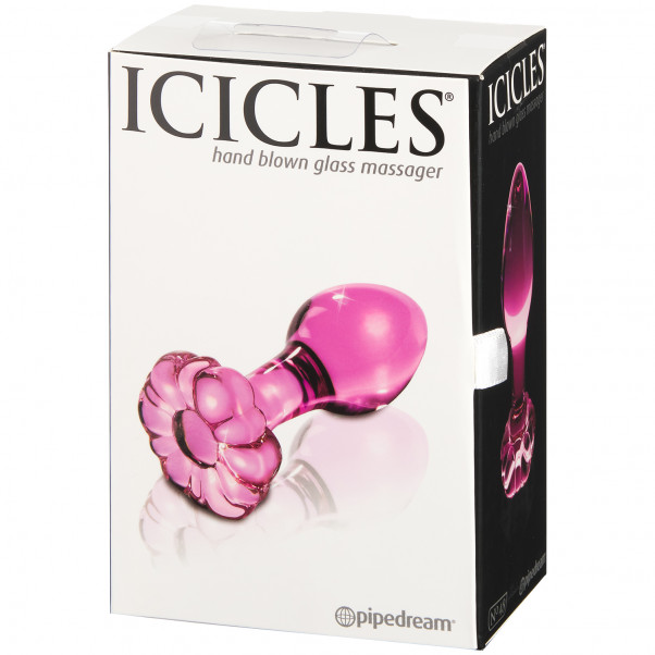 Icicles No 48 Glass Butt Plug product packaging image 90
