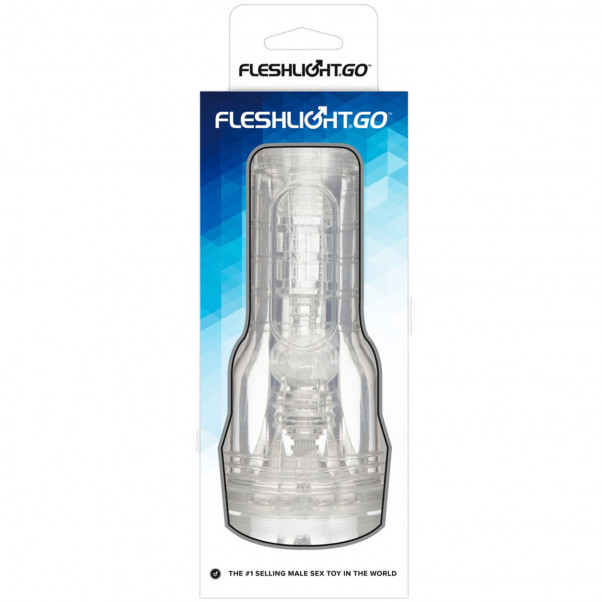 Fleshlight GO Torque Ice Transparent Masturbator product packaging image 100