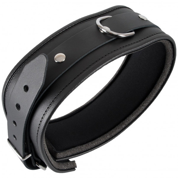 Zado Leather Collar with D-Ring  2