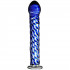 Icicles No 29 Blue Glass Dildo  product packaging image 2