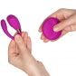 LELO Tiani 3 Remote Control Couples Vibrator product held in hand 51