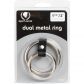 Spartacus Double Metal Cock Ring product packaging image 90