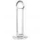 Spartacus Blown Transparent Glass Dildo product image 2