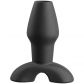 Master Series Invasion Hollow Silicone Butt Plug Small  1